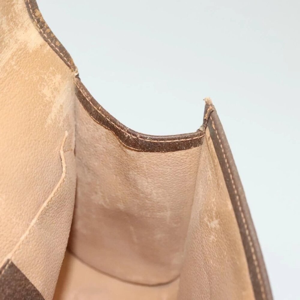 GUCCI GG Supreme Web Sherry Line Bag PVC Beige Gold 156 01 030 Auth BA4458 - Picture 12 of 16